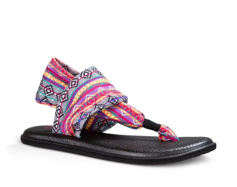 Sanuk Yoga Sling 2 Prints - Sanuk Sandals Womens Multicolor - Philippines DGVEKF593